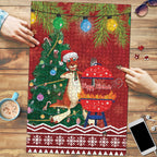 Australia Christmas In July Puzzle Happy Chrissie Kangaroo Barbie