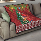Australia Christmas In July Quilt Happy Chrissie Kangaroo Barbie