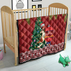 Australia Christmas In July Quilt Happy Chrissie Kangaroo Barbie
