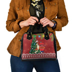 Australia Christmas In July Shoulder Handbag Happy Chrissie Kangaroo Barbie