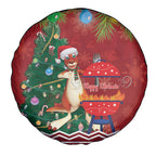 Australia Christmas In July Spare Tire Cover Happy Chrissie Kangaroo Barbie
