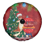 Australia Christmas In July Spare Tire Cover Happy Chrissie Kangaroo Barbie