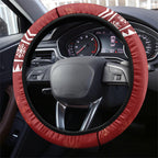 Australia Christmas In July Steering Wheel Cover Happy Chrissie Kangaroo Barbie