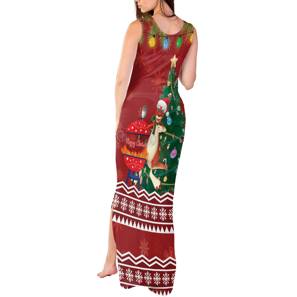 Australia Christmas In July Tank Maxi Dress Happy Chrissie Kangaroo Barbie