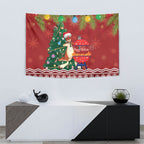 Australia Christmas In July Tapestry Happy Chrissie Kangaroo Barbie
