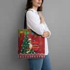 Australia Christmas In July Tote Bag Happy Chrissie Kangaroo Barbie