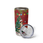Australia Christmas In July Tumbler Cup Happy Chrissie Kangaroo Barbie