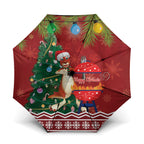 Australia Christmas In July Umbrella Happy Chrissie Kangaroo Barbie