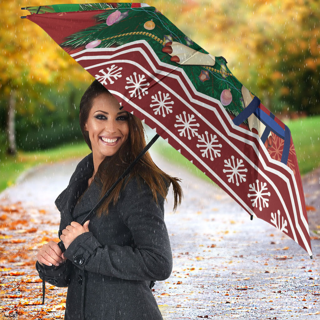 Australia Christmas In July Umbrella Happy Chrissie Kangaroo Barbie