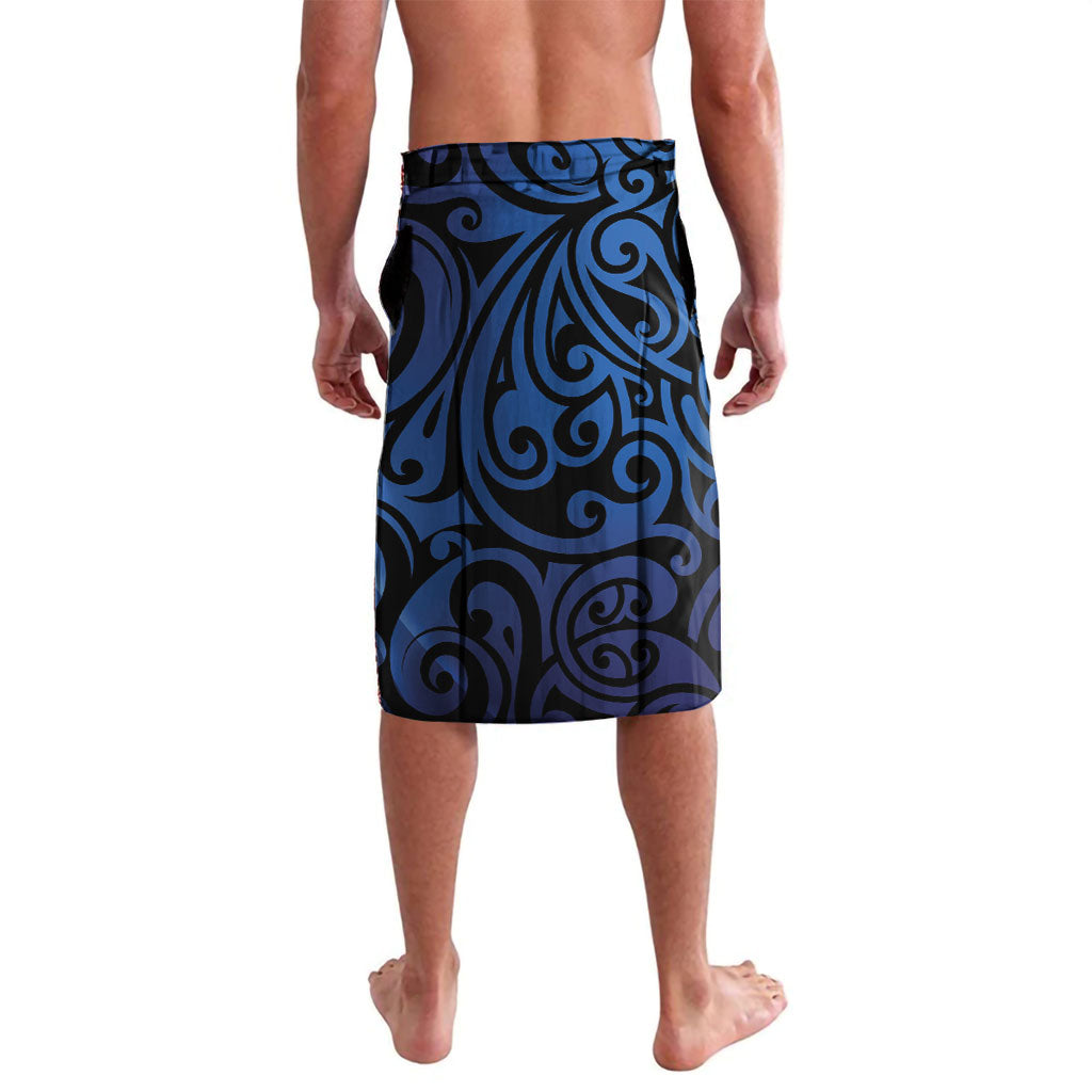 Tomtit New Zealand Personalised Lavalava Miromiro Manuka Flower Maori Pattern
