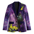 New Zealand Tui Bird Matariki Blazer Kowhai Flower Silver Fern Galaxy Maori Pattern