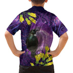 New Zealand Tui Bird Matariki Hawaiian Shirt Kowhai Flower Silver Fern Galaxy Maori Pattern
