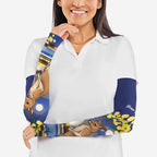 Kangaroo Australia Personalised Arm Sleeves Aussie Pride Golden Wattle Sydney Opera House