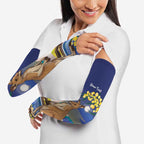 Kangaroo Australia Personalised Arm Sleeves Aussie Pride Golden Wattle Sydney Opera House