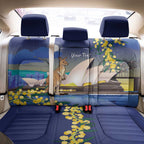 Kangaroo Australia Personalised Back Car Seat Cover Aussie Pride Golden Wattle Sydney Opera House