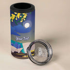 Kangaroo Australia Personalised 4 in 1 Can Cooler Tumbler Aussie Pride Golden Wattle Sydney Opera House
