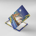 Kangaroo Australia Personalised Canvas Wall Art Aussie Pride Golden Wattle Sydney Opera House
