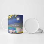 Kangaroo Australia Personalised Ceramic Mug Aussie Pride Golden Wattle Sydney Opera House