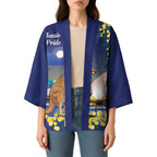 Kangaroo Australia Personalised Kimono Aussie Pride Golden Wattle Sydney Opera House