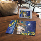 Kangaroo Australia Personalised Puzzle Aussie Pride Golden Wattle Sydney Opera House