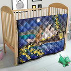 Kangaroo Australia Personalised Quilt Aussie Pride Golden Wattle Sydney Opera House