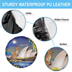 Kangaroo Australia Personalised Spare Tire Cover Aussie Pride Golden Wattle Sydney Opera House
