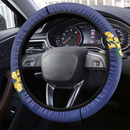 Kangaroo Australia Steering Wheel Cover Aussie Pride Golden Wattle Sydney Opera House