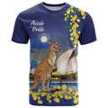 Kangaroo Australia Personalised T Shirt Aussie Pride Golden Wattle Sydney Opera House