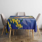 Kangaroo Australia Personalised Tablecloth Aussie Pride Golden Wattle Sydney Opera House