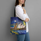 Kangaroo Australia Personalised Tote Bag Aussie Pride Golden Wattle Sydney Opera House