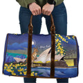 Kangaroo Australia Personalised Travel Bag Aussie Pride Golden Wattle Sydney Opera House