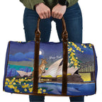 Kangaroo Australia Personalised Travel Bag Aussie Pride Golden Wattle Sydney Opera House