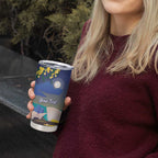 Kangaroo Australia Personalised Tumbler Cup Aussie Pride Golden Wattle Sydney Opera House