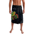 New Zealand Kakapo Matariki Personalised Lavalava Pohutukawa Flower Galaxy Maori Pattern