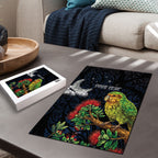 New Zealand Kakapo Matariki Personalised Puzzle Pohutukawa Flower Galaxy Maori Pattern