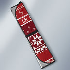 Australia Christmas In July Auto Sun Shade Koala Santa Skiing Red Color
