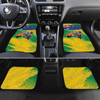 Koala Australia Personalised Car Mats Aussie Map National Color Grunge Pattern