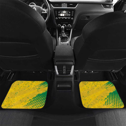 Koala Australia Personalised Car Mats Aussie Map National Color Grunge Pattern