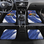 Koala Australia Personalised Car Mats Aussie Map Flag Color Grunge Pattern