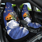 Koala Australia Personalised Car Seat Cover Aussie Map Flag Color Grunge Pattern