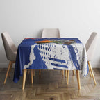 Koala Australia Personalised Tablecloth Aussie Map Flag Color Grunge Pattern