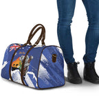 Koala Australia Personalised Travel Bag Aussie Map Flag Color Grunge Pattern
