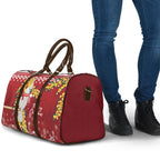 Australia Sulphur-crested Cockatoo Christmas Travel Bag Aussie Golden Wattle Merry Xmas