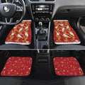 Australia Sulphur-crested Cockatoo Christmas Car Mats Aussie Golden Wattle Seamless Style