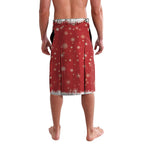 Australia Sulphur-crested Cockatoo Christmas Lavalava Aussie Golden Wattle Seamless Style