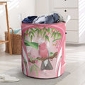 Galah Cockatoo Australia Laundry Basket Aussie Native Eucalyptus Caesia Flowers