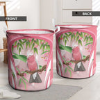 Galah Cockatoo Australia Laundry Basket Aussie Native Eucalyptus Caesia Flowers