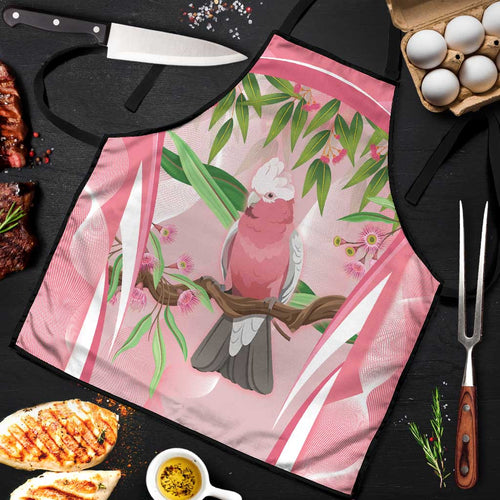 Galah Cockatoo Australia Apron Aussie Native Eucalyptus Caesia Flowers