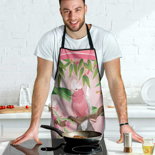 Galah Cockatoo Australia Apron Aussie Native Eucalyptus Caesia Flowers