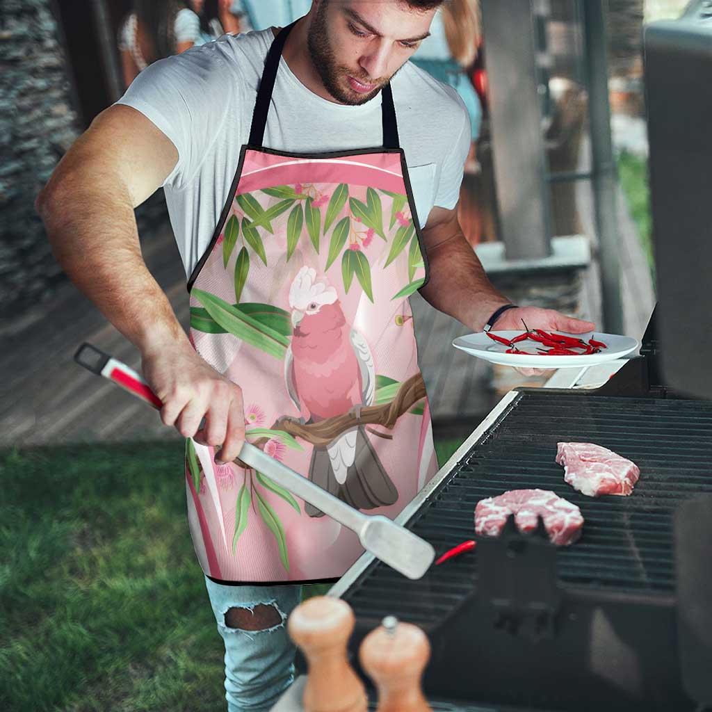 Galah Cockatoo Australia Apron Aussie Native Eucalyptus Caesia Flowers